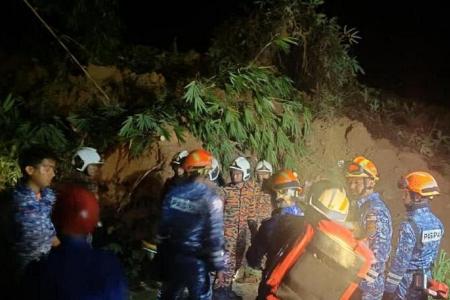 Landslide near Genting: Victim thought he heard explosion, felt the earth move