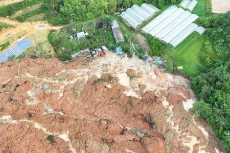 Landslide near Genting: Victim thought he heard explosion, felt the earth move