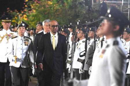 Tharman sworn in as S’pore’s 9th president, reiterates plans to unite nation