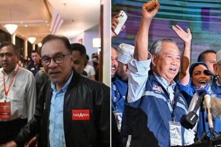 Malaysia election: Both Muhyiddin and Anwar stake claim to form government following polls