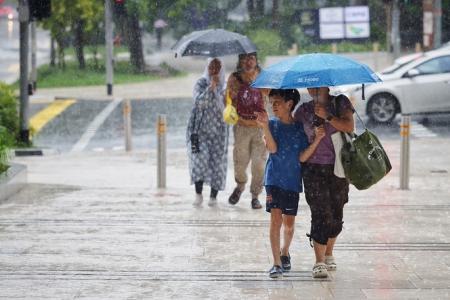 Flash floods in Yishun, Potong Pasir amid heavy rain