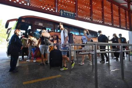 Singapore-Malaysia VTL: First bus leaves Woodlands with 42 passengers