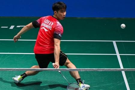 Badminton: Loh Kean Yew falls short in Singapore Open semi-final
