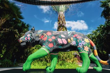 Tigers prowl Singapore in new interactive exhibition