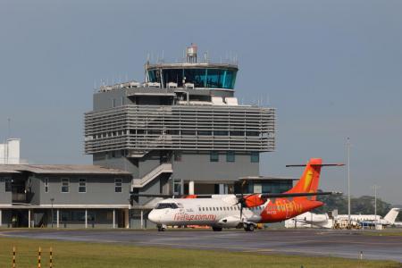 Landing of Firefly flight from Subang marks Seletar Airport's reopening to commercial flights