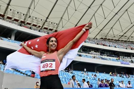 Singapore’s athletics fraternity buzzing as Shanti Pereira targets Asian Games glory
