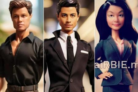 Chan Chun Sing, Mark Lee and others ‘barbie-fy’ themselves with AI software