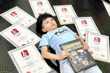 ‘He thinks it’s playtime’: 6-year-old boy with ability to recall complex numbers sets 7 new S’pore records
