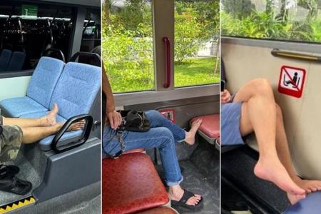 Why do some Singaporeans behave badly on public buses and what can bus captains do?