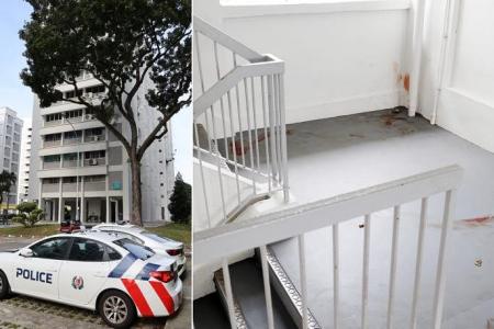 Man found dead in bloodstained stairwell in Dakota HDB block