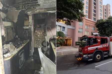 150 evacuated in Great World Serviced Apartments fire 