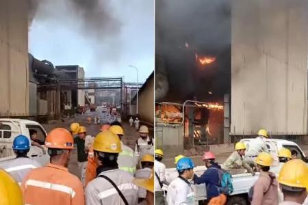 Indonesia nickel plant fire: At least 13 killed and 46 injured