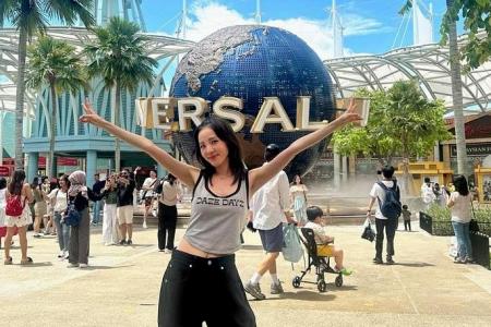 K-pop star thanks S'pore fans for playing hooky to see her