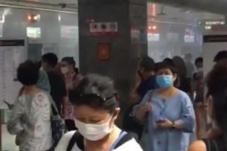 Power bank catches fire on a train at Somerset MRT station, no commuters hurt