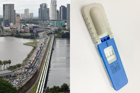 New saliva test kit for drugs being used at Singapore checkpoints