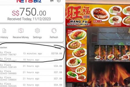 Owner of roast meat stall looks for customer who wrongly paid $750 instead of $7.50