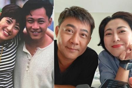 Yao Wenlong shares old photo with actress Cynthia Koh 