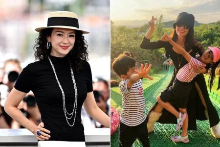 Divorced Zhang Ziyi celebrates Children’s Day with her kids