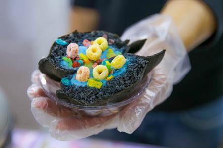 Sugar rush of colourful food at Geylang Bazaar