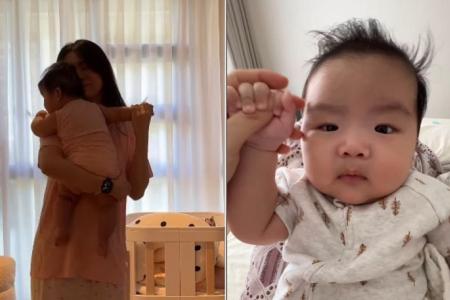 Sora Ma says baby son looking more and more like her late husband