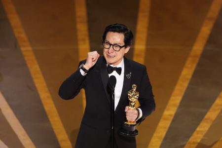 Oscars: Ke Huy Quan wins best supporting actor for Everything Everywhere All At Once