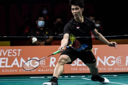 Singapore's Loh Kean Yew falls at first hurdle in German Open