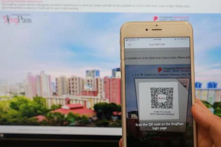 Police warn against scanning of Singpass QR codes sent via SMS, WhatsApp 