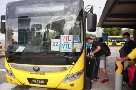 Causeway Link VTL bus tickets from Jan 21 to 31 sold out as Malaysians return home for CNY