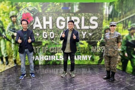 Director Jack Neo unveils Ah Girls Go Army cast