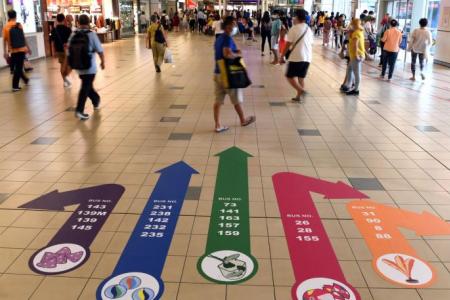 Murals at bus interchanges, MRT stations to help people with dementia find their way home