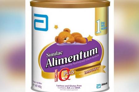 SFA asks Abbott to recall Alimentum powdered infant formula for possible presence of pathogenic bacteria