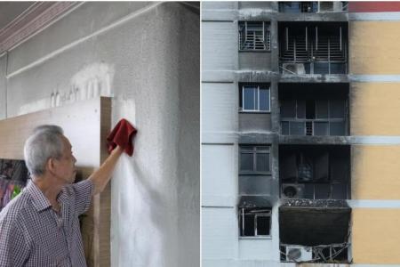 HDB residents affected by weekend blazes recount ordeal, hope repairs will be completed soon