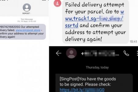 How scammers posing as SingPost trick victims with SMSes, fake sites