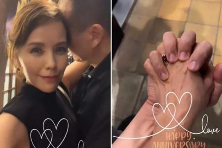 Zoe Tay celebrates 21st wedding anniversary