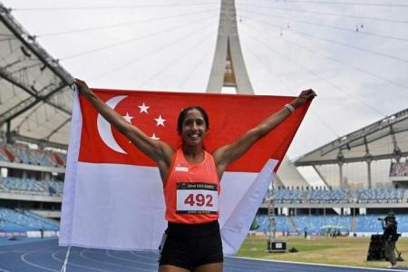 SEA Games: Shanti wins first 100m gold; 1st S’porean woman to get sprint double