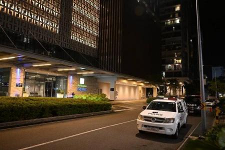 Man, 30, arrested for allegedly murdering his wife at Holiday Inn Express Singapore Katong