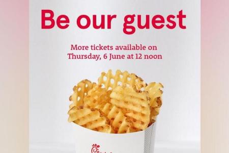 More tickets to be released for Chick-fil-A pop-up event