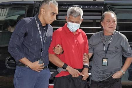 Accused in Yishun murder case escorted back to scene