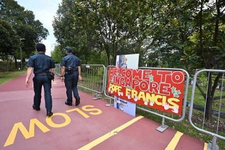 Pope Francis arrives in Singapore for 3-day state visit