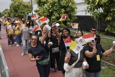 Pope Francis arrives in Singapore for 3-day state visit