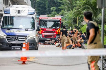 2 men dead in fire at Kaki Bukit industrial building 