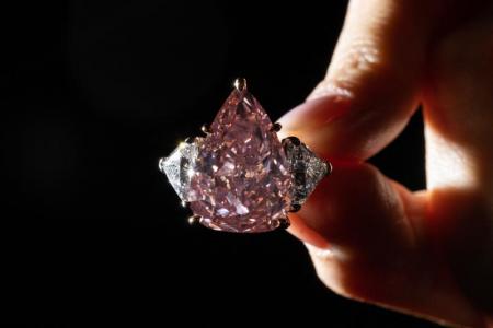 Rare pink diamond expected to fetch up to $50m in auction