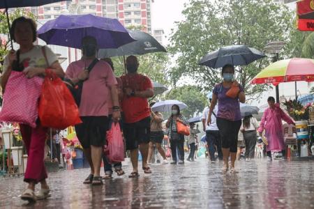 Flight disruptions, lift closures and dancing in the monsoon rain