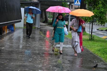 Flight disruptions, lift closures and dancing in the monsoon rain