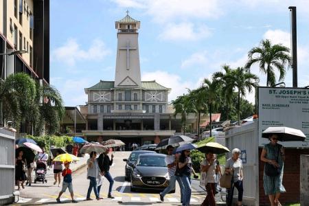 Man found with knife at St Joseph’s Church forgot to put it away after job