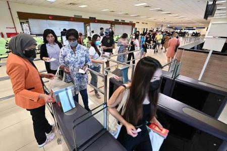 First day of Singapore-Desaru ferry service sees healthy crowds of families