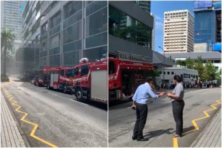 Fire breaks out at Les Amis Group's Spanish restaurant La Taperia in Shaw Centre