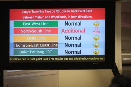 Fault on North-South MRT line that disrupted morning rush hour resolved after 5 hours 