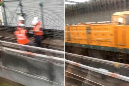 MRT track fault disrupts train services on North-South Line