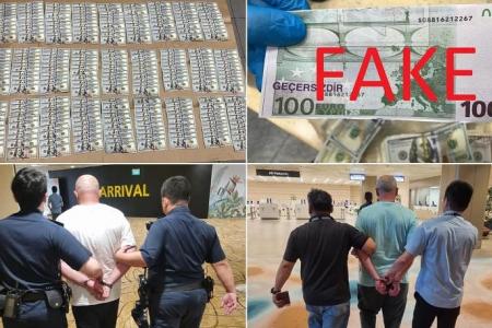 Man, accomplice, admit stealing nearly $100k from money changer; 2 others nabbed for similar offence 